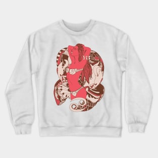 Pink Tan Cancer Beauty Crewneck Sweatshirt